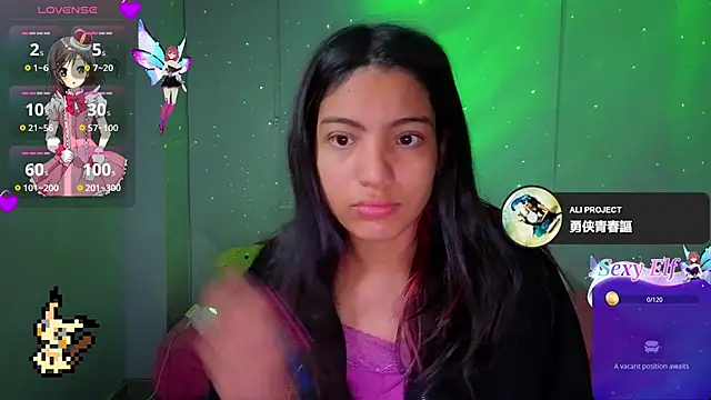 Lovelyamyy online show from January 8, 8:40 am