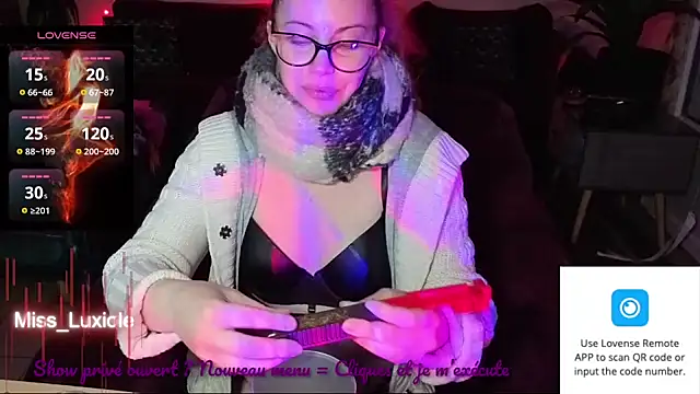 Miss luxiole online show from September 23, 8:29 pm