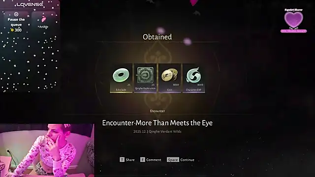 Lavernababy online show from December 1, 3:04 pm