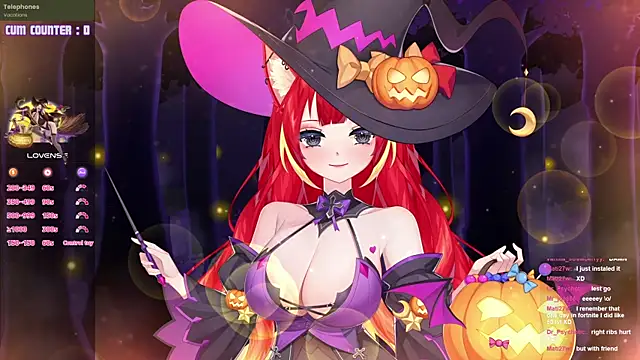 LewdFoxy VT online show from October 20, 3:15 pm