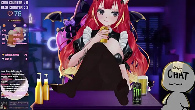 LewdFoxy VT online show from April 18, 7:58 pm