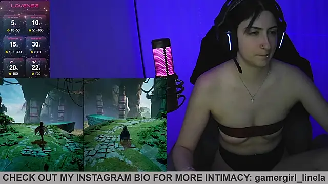 Gamergirl-Linela online show from March 20, 1:21 am