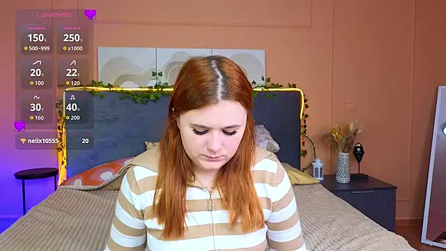 Eva Starlight online show from November 12, 4:10 am