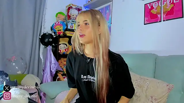 sammy devinne online show from April 18, 9:26 pm