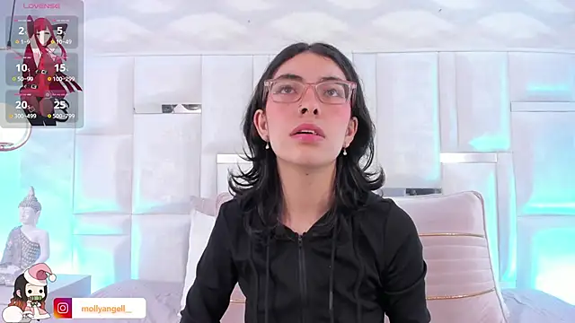 Im Molly Angel online show from December 13, 8:04 pm