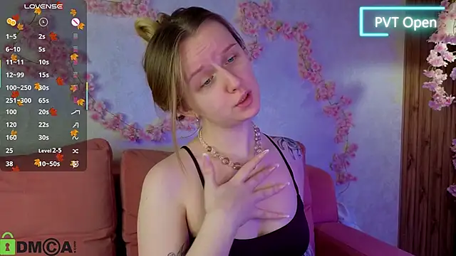 Rina Panic online show from November 22, 1:08 am