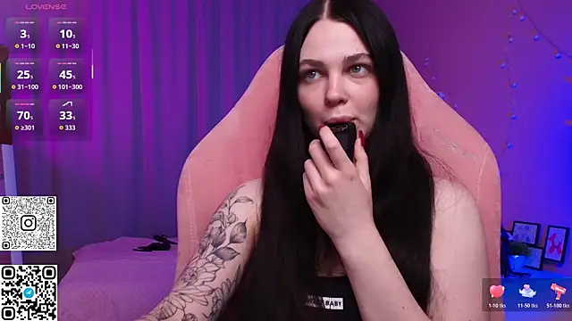 Michela Fruet online show from March 23, 1:12 am