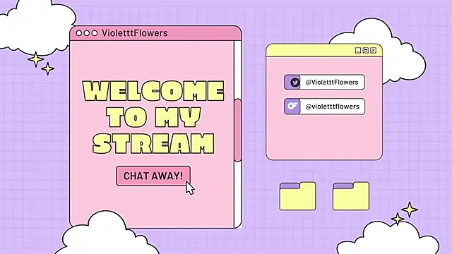violetttflowers online show from December 19, 5:49 pm