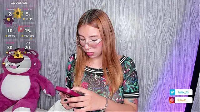 Snapshot of Sofii_03 chatting on October 9, 12:59 am Sofii 03 online show from October 9, 12:59 am