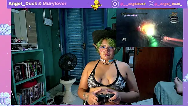 Angel Duck online show from June 4, 7:51 pm