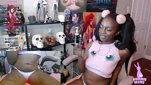 bunniikimi online show from September 13, 2:14 pm