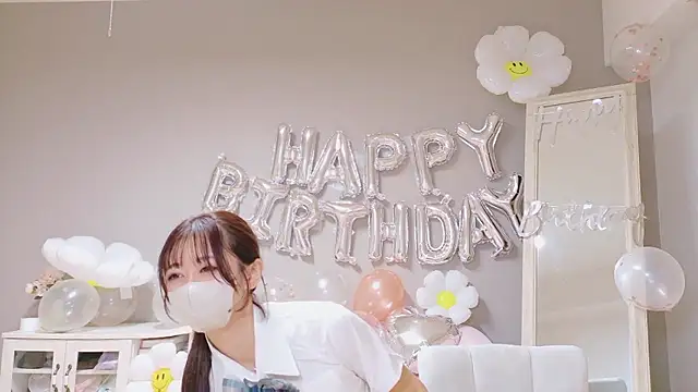 Yuna-ch online show from October 12, 9:50 pm