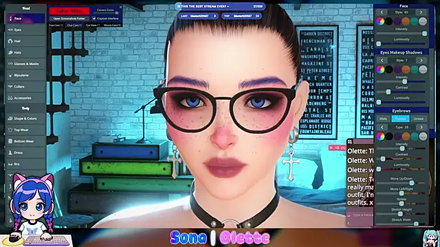 SonaBoobvelle online show from April 8, 5:31 am