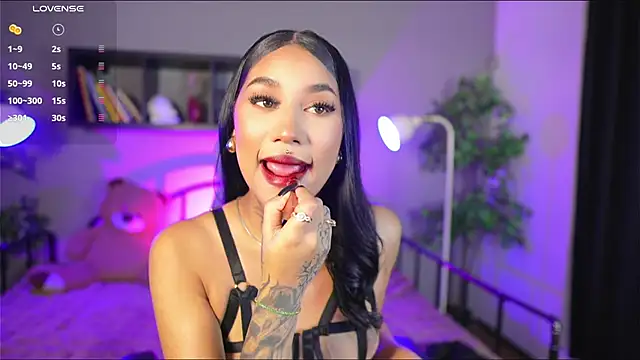 Snapshot of Anaya_olyx chatting on October 7, 5:01 am Anaya olyx online show from October 7, 5:01 am