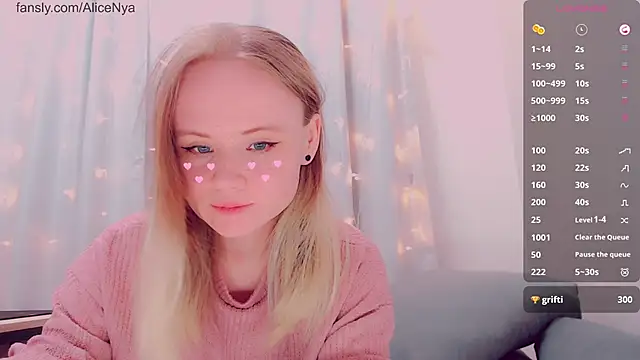 AliceNya cute online show from February 11, 5:42 am