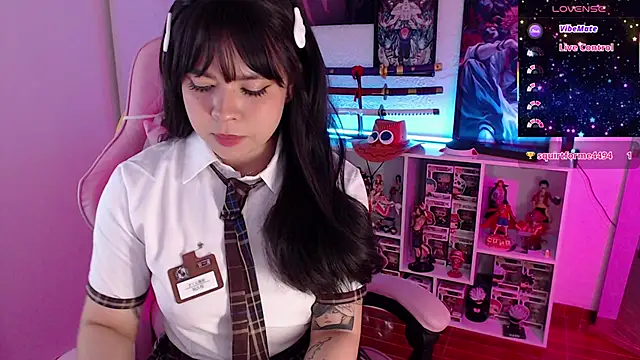 Snapshot of AnnieHikari chatting on October 24, 8:38 pm AnnieHikari online show from October 24, 8:38 pm