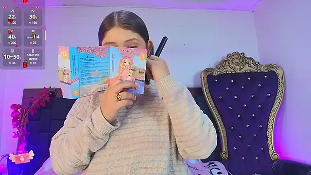 Krystal Heartss online show from February 11, 1:23 pm