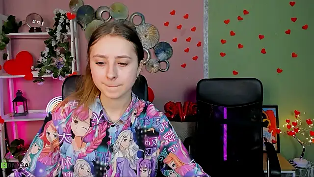 rebecca smile online show from February 11, 1:23 pm