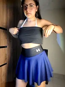 Snapshot of MaBelle_1 chatting on October 16, 6:10 pm MaBelle 1 online show from October 16, 6:10 pm