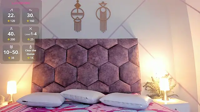 valeria becket online show from February 20, 8:09 pm