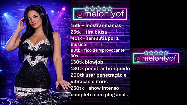 MelOnlyOf online show from February 22, 9:37 pm