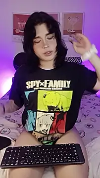 Daniellesins1 online show from March 14, 4:57 am