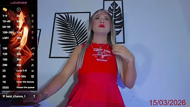 Ashly Luxx online show from March 15, 3:14 pm