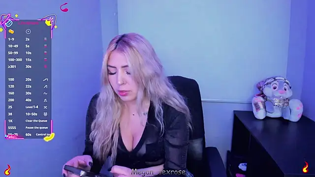 Megan sexrosse online show from April 6, 2:33 am