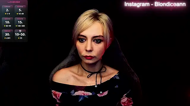 blonde ice ann online show from May 16, 8:52 pm