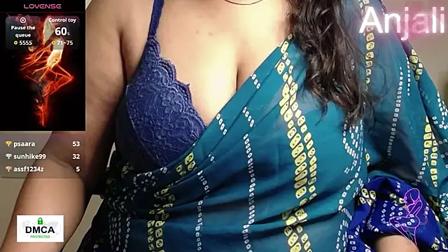 Snapshot of -Naughty-Anjali- chatting on September 27, 1:29 pm -Naughty-Anjali- online show from September 27, 1:29 pm