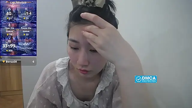 Snapshot of Asiagirll chatting on October 14, 6:32 pm Asiagirll online show from October 14, 6:32 pm