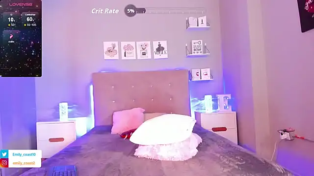 EmilyCoast-1 online show from April 17, 9:50 pm