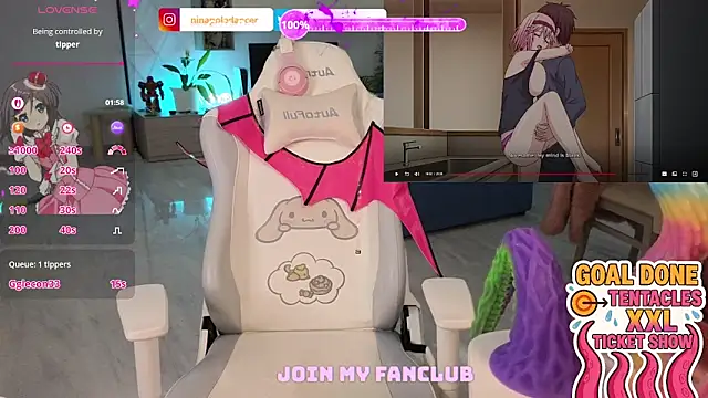 ninapoledance online show from October 19, 6:54 pm