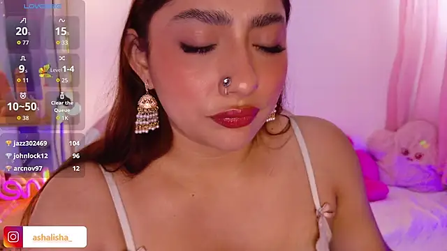 ashalisha online show from October 10, 4:01 pm