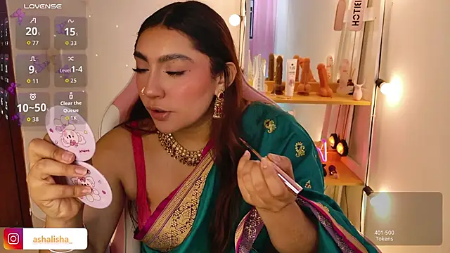 ashalisha online show from March 23, 1:28 pm