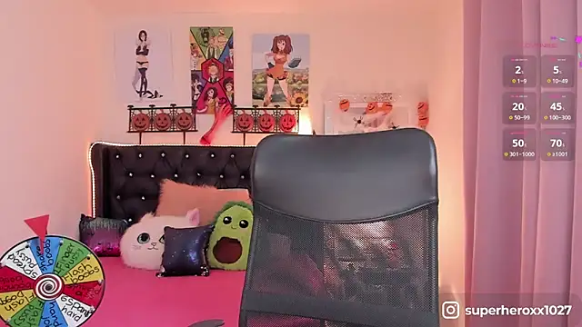 superheroxx online show from October 23, 1:00 am