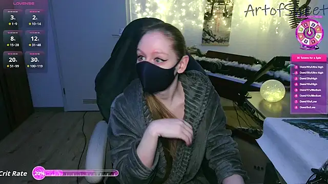 ArtofSweet online show from December 5, 8:10 pm