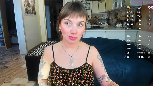 StacyTigerr online show from March 13, 1:45 pm