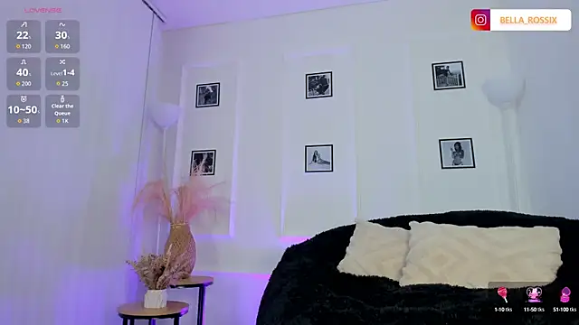 Snapshot of BellaRossii chatting on October 10, 2:05 am BellaRossii online show from October 10, 2:05 am