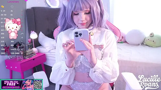 lucille evans online show from February 18, 12:15 pm