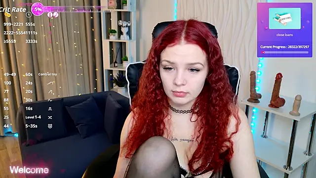 Snapshot of RedPeach chatting on October 11, 6:21 pm RedPeach online show from October 11, 6:21 pm