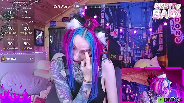 NekoCyber online show from November 23, 5:32 am