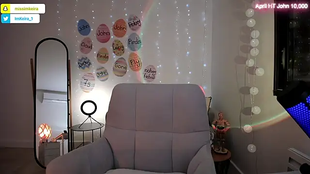 ImKeira online show from April 6, 6:53 pm