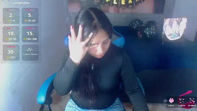 Snapshot of Charis_21 chatting on October 4, 2:06 am Charis 21 online show from October 4, 2:06 am